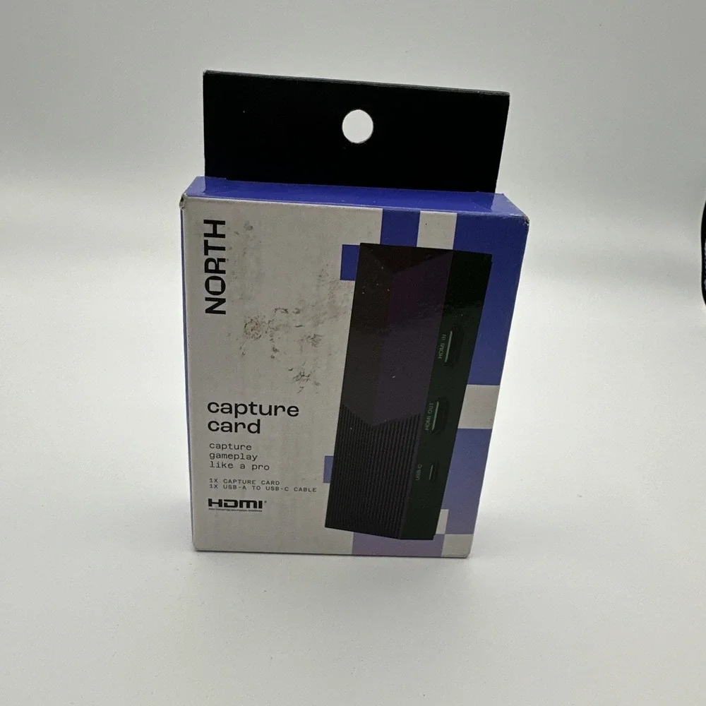 North Video Gameplay 1080p 60Hz Capture Card- Brand New Sealed